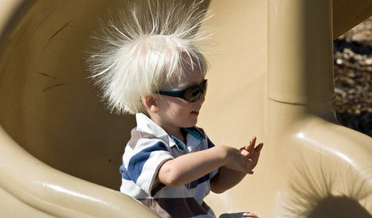 Why does hair become frizzy?